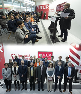 La Diputación y los ayuntamientos firman en Cevisma el documento de adhesión a las alegaciones del sector cerámico al reglamento de las ayudas para los sectores gas intensivos