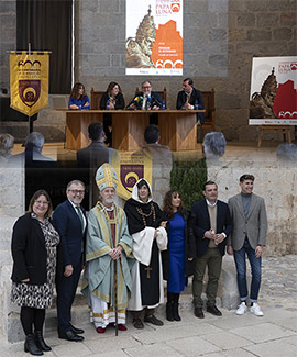 Presentación de los actos para conmemorar el sexto centenario de la muerte del Papa Luna