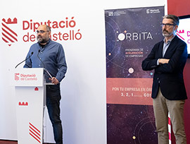 La Diputación de Castellón y el CEEI abren la convocatoria de la sexta edición de la aceleradora Órbita