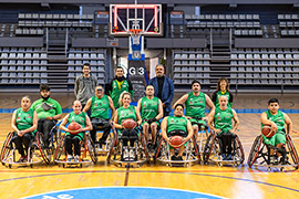 Emocionante encuentro de baloncesto en silla de ruedas Cocemfe CS BSR 31 – 59 CBSR Elche