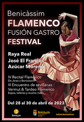 Raya Real, José el Francés y Azúcar Moreno cabezas de cartel del Benicàssim Flamenco Fusión Gastrofestival