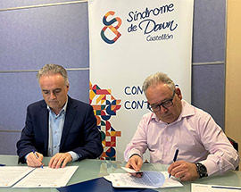 Grupo Gimeno firma un convenio de colaboración con la Asociación y la Fundación Síndrome de Down de Castellón