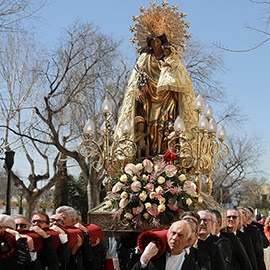 La Virgen Peregrina de los Desamparados visita Castellón