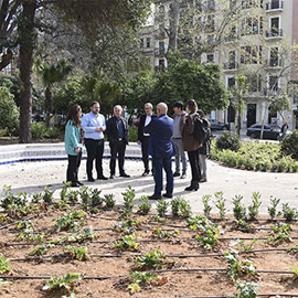 Castelló devuelve el Ribalta a su diseño original de 1926 tras retirar el monumento a los Caídos