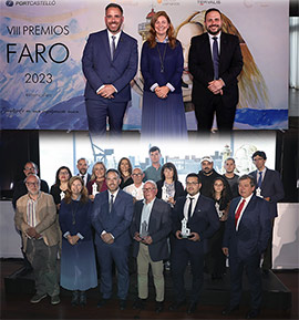 Entrega de los VIII Premios Faro PortCastelló