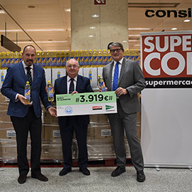 El Corte Inglés dona más de 1.800 litros de aceite al Banco de Alimentos de Castelló