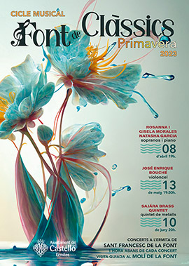 Castelló estrena este 8 de abril su ciclo musical Font de Clàssics Primavera,