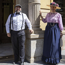 Tiempos modernos, visita guiada teatralizada por Castelló