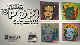 Ciclo de visitas guiadas de la exposición sobre el Pop Art en Villa Elisa en Benicàssim