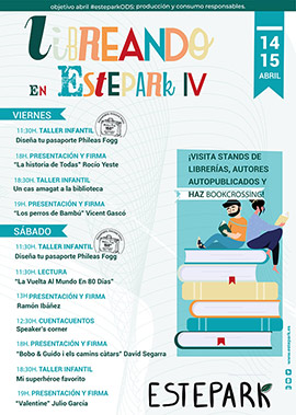 Feria del libro en Estepark, 14 y 15 de abril