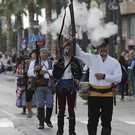 Desfile marinero en el Grau de Castelló