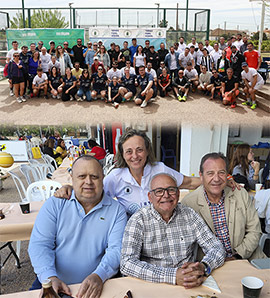 II Torneo de padel Sequiol y paella solidaria, en beneficio de Afanias