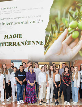 Estudiantado del Máster en Marketing e Investigación de Mercados de la UJI impulsa los productos de empresas de aceite del interior de Castellón
