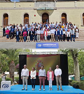 Presentación de los candidatos del PP a la provincia de Castellón