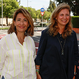 Raquel Sánchez, ministra de Transportes, Movilidad y Agenda Urbana, visita Castelló