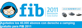 Agotados los 40.000 abonos con derecho a camping gratuito para FIB 2011