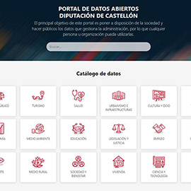 La Diputación de Castellón dispone de una plataforma de datos abiertos para la consulta ciudadana de estadísticas a nivel provincial