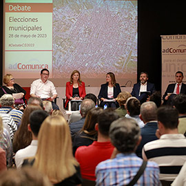 Debate entre las candidatas y candidatos a la Alcaldía de Castellón