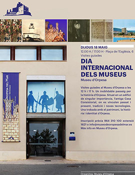 El Museu d´Orpesa se une a la celebración del Día Internacional de los Museos ofreciendo visitas guiadas por sus instalaciones