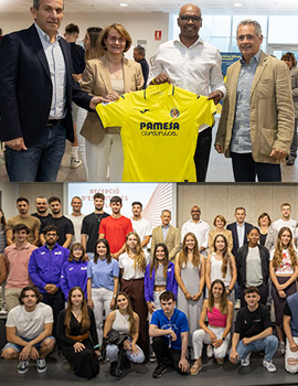 La UJI reconoce a sus deportistas de élite y presenta una nueva edición de las becas de la Cátedra Endavant Villarreal C.F.