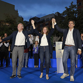 Mitin de campaña del PP en Castellón