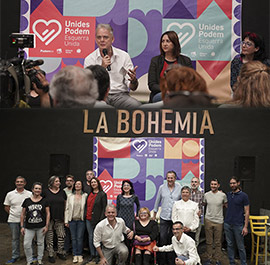 Unides Podem-EU anuncia en Castelló empresas públicas en alimentación y energía y regular el precio del alquiler para garantizar el bienestar de la mayoría social