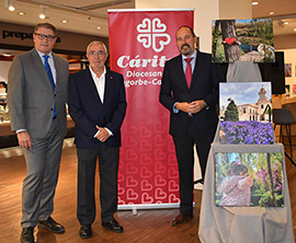 Cáritas Diocesana  inaugura una exposición solidaria en El Corte Inglés
