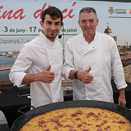 Showcooking ´Cuina d´Ací´ con el chef Marco Ortíz
