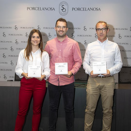 El Aula Porcelanosa de Talento y Excelencia de la UJI celebra la primera edición de los premios a TFG y TFM