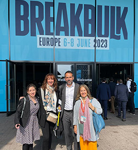 PortCastelló expone en Breakbulk Europe su potencial en logística