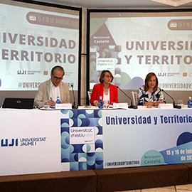 Inauguración de la Universitat d´Estiu de la UJI en Benicàssim