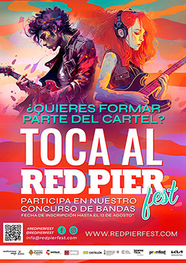 ¿Quieres formar parte del cartel del Red Pier Fest?