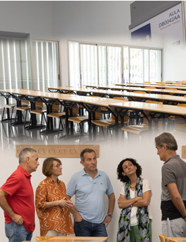 La UJI mejora los espacios docentes con dos nuevas aulas en el pabellón polideportivo para atender las necesidades formatives