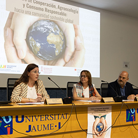 La UJI y CRUE fomentan prácticas sostenibles en el ámbito universitario con un encuentro sobre cooperación, agroecología y consumo responsable