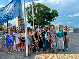 Todas las playas de Benicàssim galardonadas un año más con Banderas Azules
