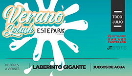 Actividades refrescantes al aire libre en el verano splash de Estepark