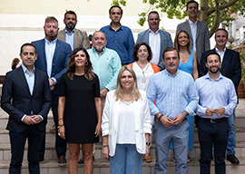 La presidenta Marta Barrachina presenta un reparto de áreas ´al servicio de la provincia´ en la Diputación de Castellón