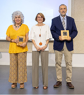 La periodista Carme Vinyoles y el químico Salvador Alegret reciben la Medalla de Honor 2023 de la Red Vives de Universidades