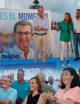 Acto de cierre de campaña del PP de Castellón