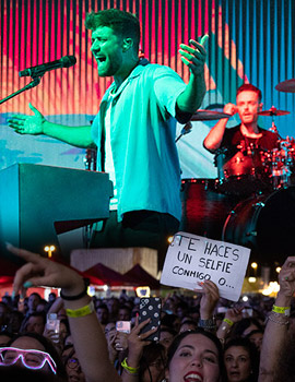 Imágenes del concierto de Pablo Alborán en el Som Festival Castelló