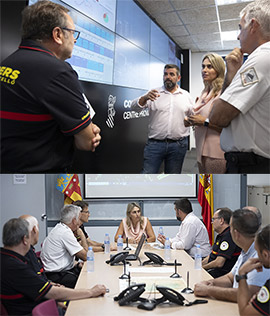El Consorcio Provincial de Bomberos activa el dispositivo de emergencia  ante los días de mayor riesgo de incendios