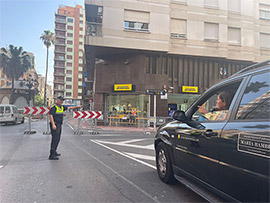 Desde el 9 de agosto hasta el día 8 de septiembre corte del acceso al centro desde Calle Herrero y Calle Falcó de Castellón