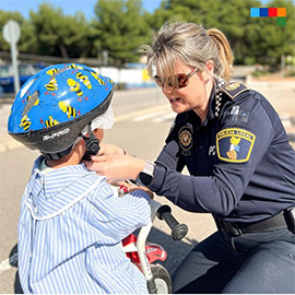 Más de 4.500 niños participan en las charlas de educación vial de la Policía Local de Castellón