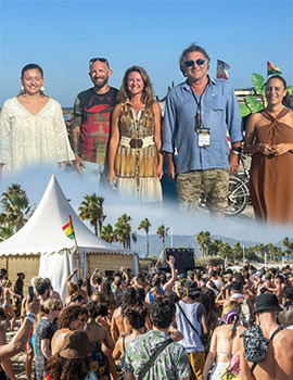 Begoña Carrasco visita el Solé Rototom Beach y destaca Castellón como ciudad acogedora de grandes eventos