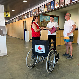 El Museu del Taulell y Cruz Roja Onda colaboran   para mejorar la accesibilidad del edificio