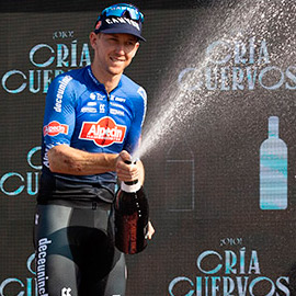 Kaden Groves, ganador de la etapa 5 de La Vuelta a España
