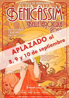 Aplazado el evento Belle Époque Benicàssim al 8, 9 y 10 de septiembre