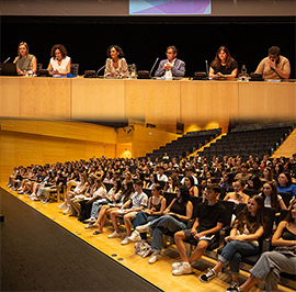Más de 540 alumnos participan en la primera sesión de las Jornadas de Acogida de la UJI