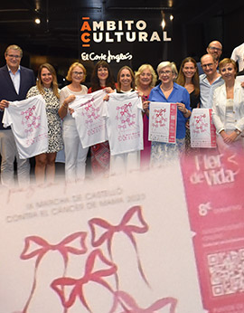 Hoy se ha presentado la  IX Marcha solidaria contra el cáncer de mama ´´ Un Paseo por la Vida Castelló 2023´´