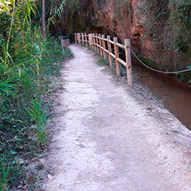 El Consorcio del Paisaje Protegido de la Desembocadura del río Mijares mejora el mobiliario y la señalización de los alrededores del río
